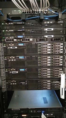 Nuova disposizione server